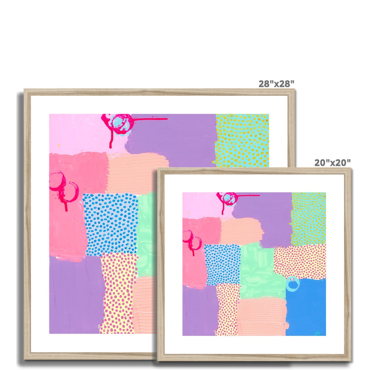 Daydream with me - framed and mounted print
