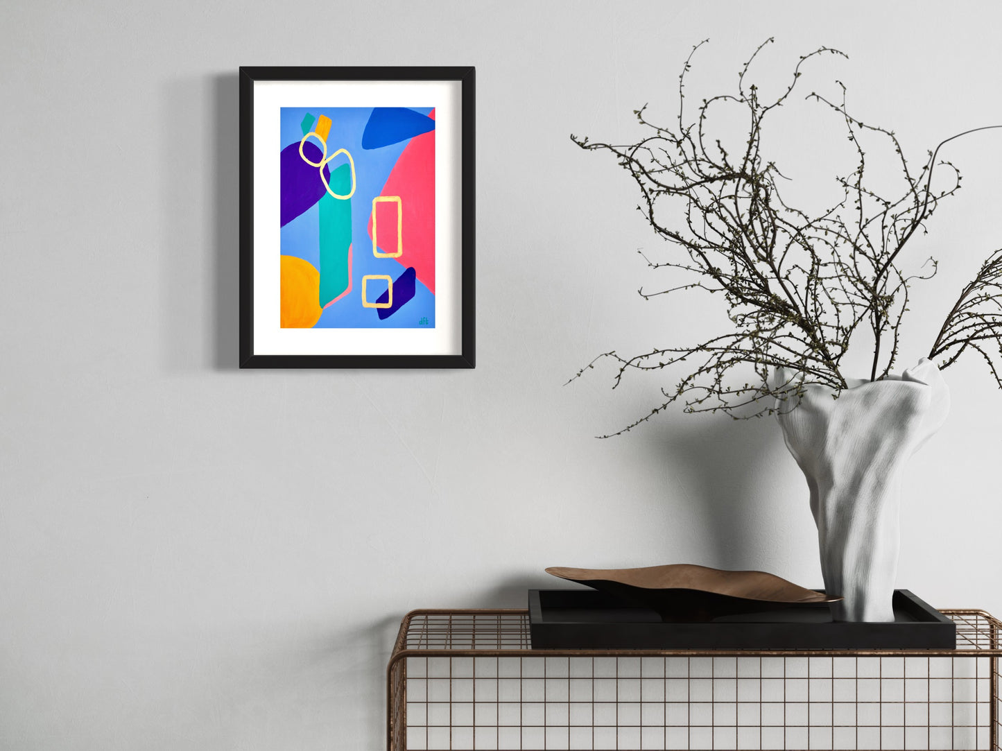 Head in the clouds -framed and mounted fine art print